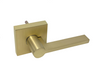 Door Handles 1808 Square (Brushed Gold/Brass)