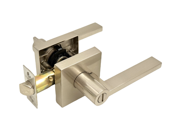 Door Handles 1808 Square (Brushed Nickel)