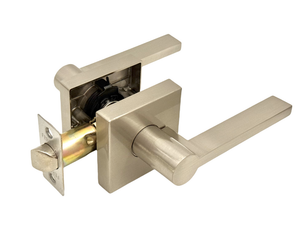 Door Handles 1808 Square (Brushed Nickel)