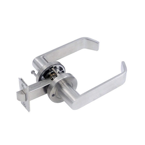 Door Handles 606 satin stainless steel (53mm)