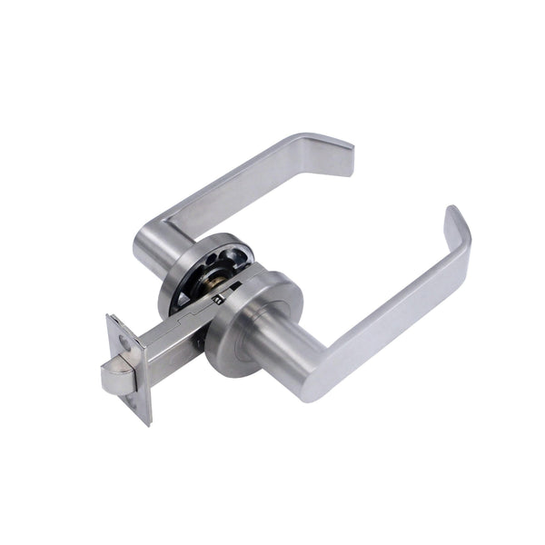 Door Handles 606 satin stainless steel (53mm)