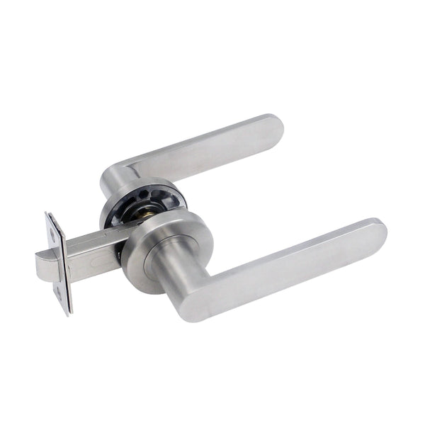 Door Handles 608 satin stainless steel (53mm)