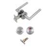 Door Handles 611 satin stainless steel (53mm)