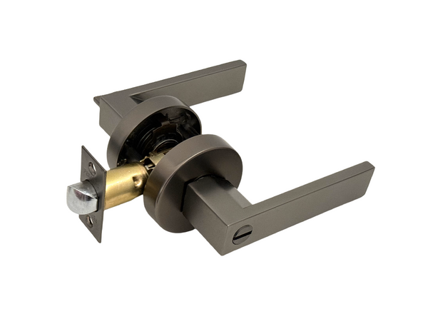 Door Handles Round 6502 (Gunmetal)