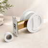 Cavity Sliding Door Lock- Round (Double thumb turn)