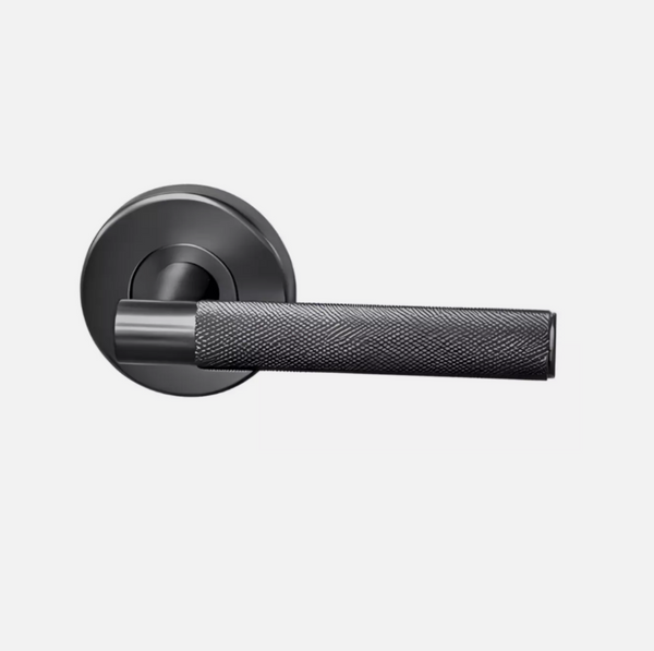 Door Handles Knurled (Aluminium alloy) Graphite Grey