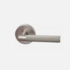 Door Handles Knurled (Aluminium alloy) Brushed Nickel