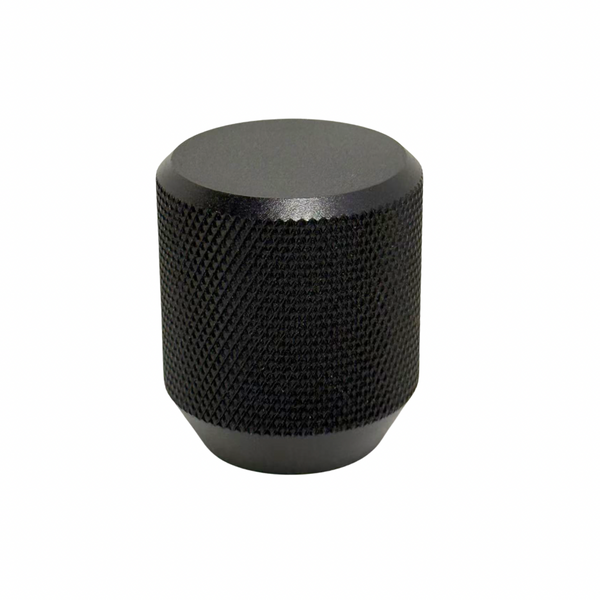 Door Handles Knurled (Aluminium alloy) Black