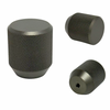 Door Handles Knurled (Aluminium alloy) Gunmetal/Graphite Grey
