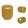 Door Handles Knurled (Aluminium alloy) Satin Brass