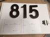 House Number or Letter Plates sss
