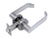Door Handles 606 satin stainless steel (53mm)