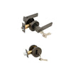 Door Handles Round 6502 (Gunmetal)