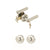 Door Handles 6515 Round (Brushed Nickel)