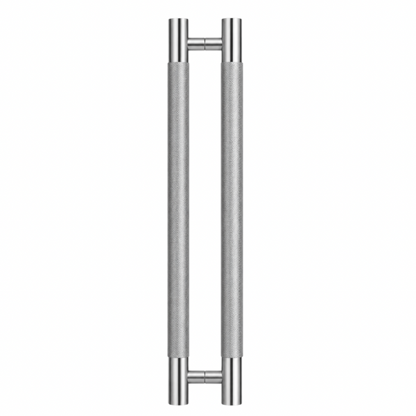 Entrance pull handles KNURLED or LINEAR/STRIPE/REEDED- 600mm