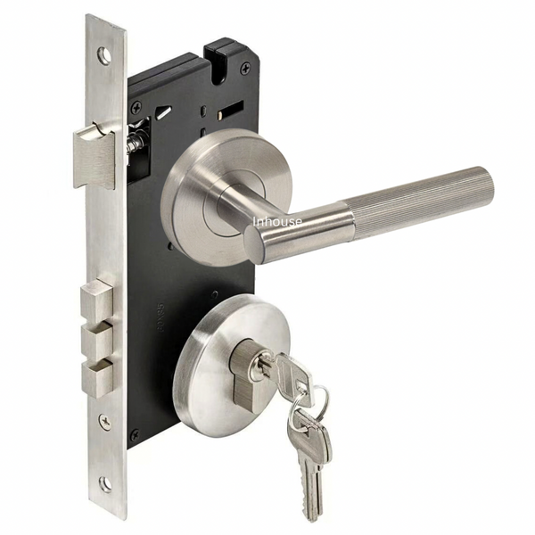 Door Handles 601 LINEAR (Solid Stainless Steel) Satin