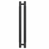 Entrance pull handles KNURLED GOLD or LINEAR/STRIPE/REEDED BLACK- 600mm