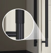 Entrance pull handles KNURLED or LINEAR/STRIPE/REEDED- 600mm