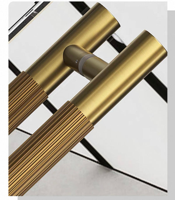 Entrance pull handles KNURLED or LINEAR/STRIPE/REEDED- 600mm